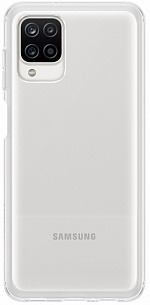 Чехол-накладка Soft Clear Cover для Samsung A12 (прозрачный)